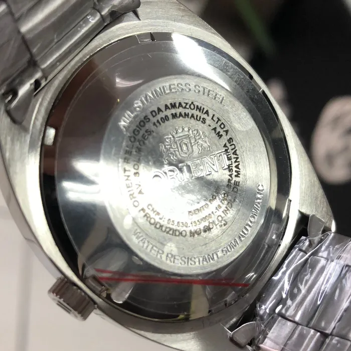 Orient 3 EStrelas Automático Classico F49ss032 Preto