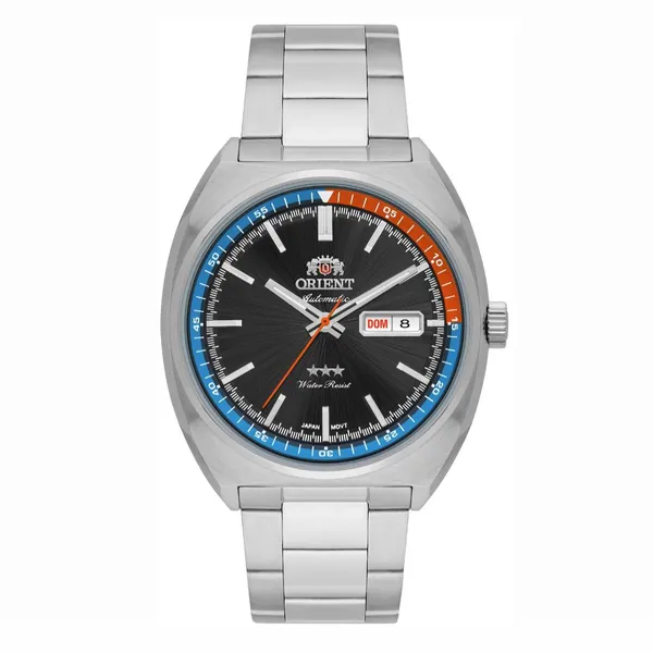 Orient 3 EStrelas Automático Classico F49ss032 Preto