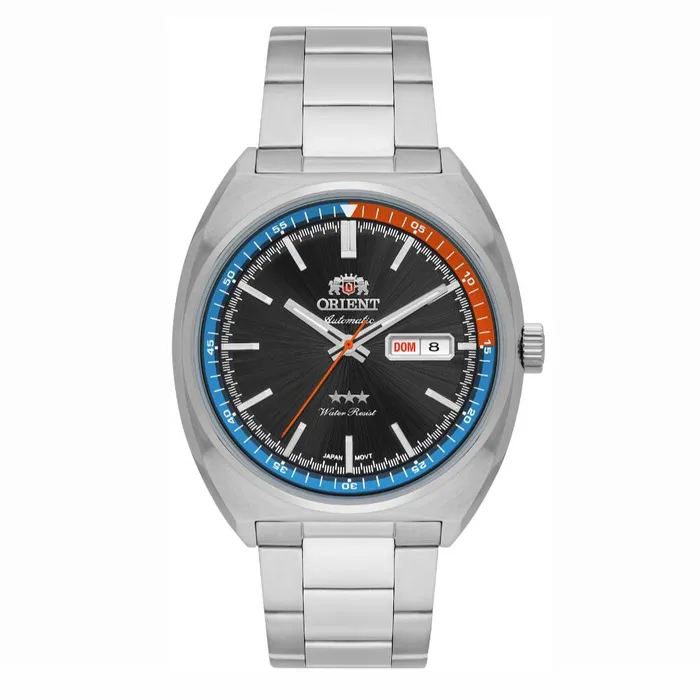 Orient 3 EStrelas Automático Classico F49ss032 Preto