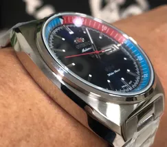 Orient 3 EStrelas Automático Classico F49ss032 Azul - imagem 3