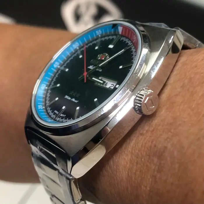 Orient 3 EStrelas Automático Classico F49ss032 Azul