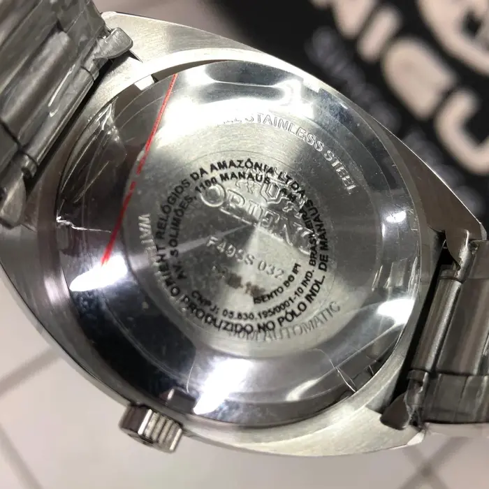 Orient 3 EStrelas Automático Classico F49ss032 Azul