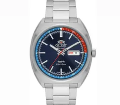 Orient 3 EStrelas Automático Classico F49ss032 Azul - imagem 2