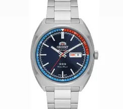 Orient 3 EStrelas Automático Classico F49ss032 Azul - imagem 2