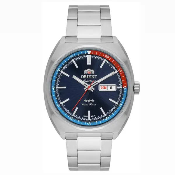 Orient 3 EStrelas Automático Classico F49ss032 Azul