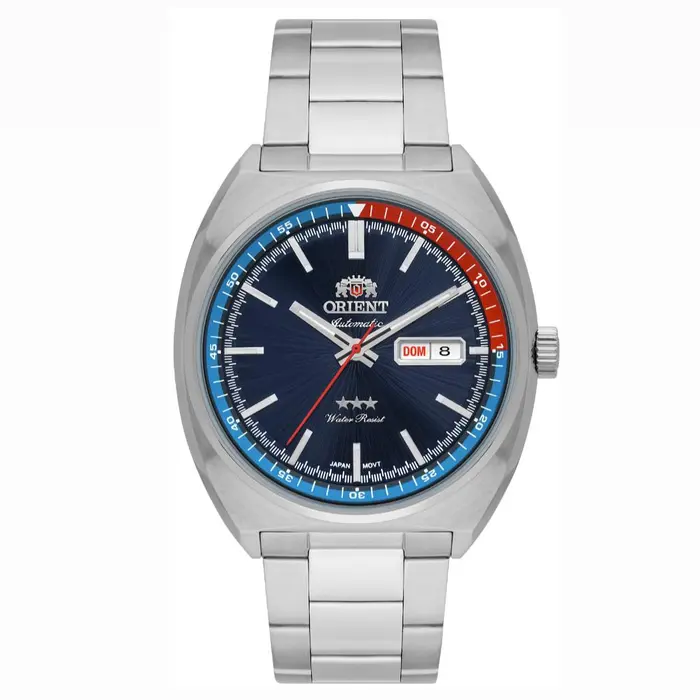 Orient 3 EStrelas Automático Classico F49ss032 Azul