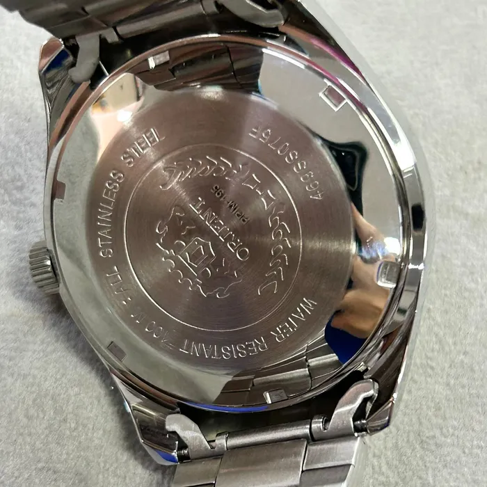 Orient 3 EStrelas Automático classico 469SS075F Verde