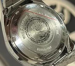 Orient 3 EStrelas Automático classico 469SS076F Grafite - imagem 7