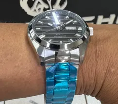 Orient 3 EStrelas Automático classico 469SS076F Grafite - imagem 5