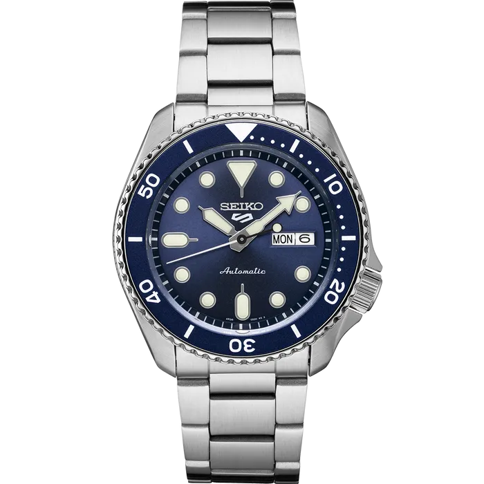 Seiko 5 Sports SRPD51 Automático Azul 42mm | Taniguchi Relógios