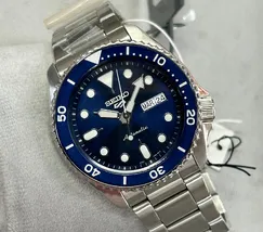 Seiko 5 Sports SRPD51 Automático Azul 42mm | Taniguchi Relógios - imagem 4