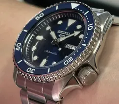 Seiko 5 Sports Automático SRPD51K1 azul - imagem 4