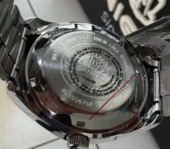 Orient 3 EStrelas Automático classico 469SS076NH Branco - imagem 7