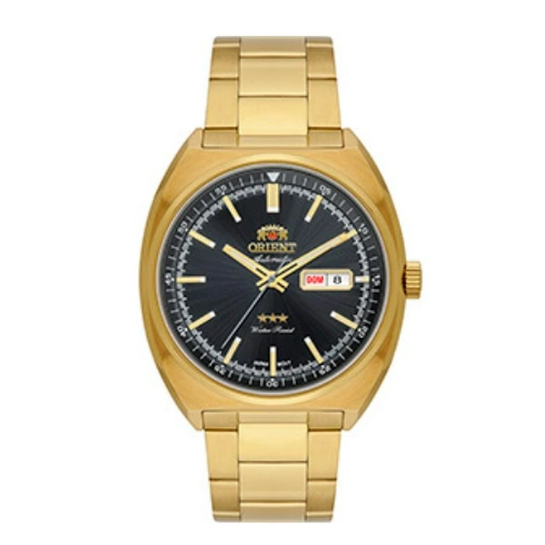 Orient 3 EStrelas Automático Classico IPGold F49GG032 Azul