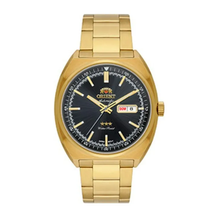 Orient 3 EStrelas Automático Classico IPGold F49GG032 Azul