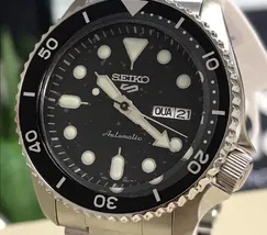 Seiko 5 Sports SRPD55 Automático Preto 42mm | Taniguchi Relógios - imagem 3