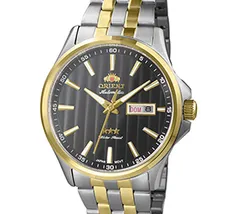 Orient 3 EStrelas Automático classico Misto 469TT043NH Preto - imagem 3