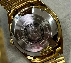 Orient 3 EStrelas Automático classico IPGold 469WC2NH vermelho - imagem 7