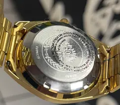 Orient 3 EStrelas Automático classico IPGold 469WC2F Preto - imagem 6