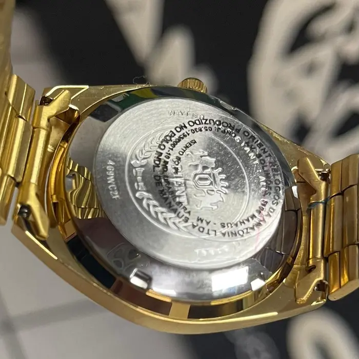 Orient 3 EStrelas Automático classico IPGold 469WC2F Preto