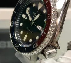 Seiko 5 Sports SRPD53 Automático Pepsi Azul e Vermelho | Taniguchi Relógios - imagem 4