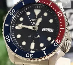 Seiko 5 Sports SRPD53 Automático Pepsi Azul e Vermelho | Taniguchi Relógios - imagem 3