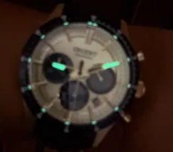 Orient Solartech Cronografo Sport MGSCC011 dourado - imagem 6