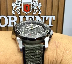 Orient Solartech Cronografo Sports Pilot MBSNC007 Preto - imagem 5