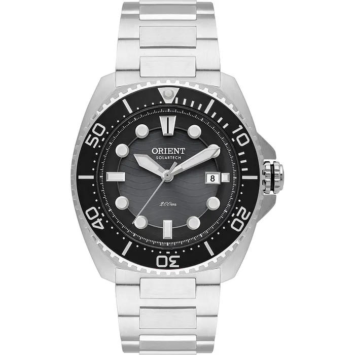Relógio Orient Solartech Sports Diver MBSS1471 Preto | Taniguchi Relógios