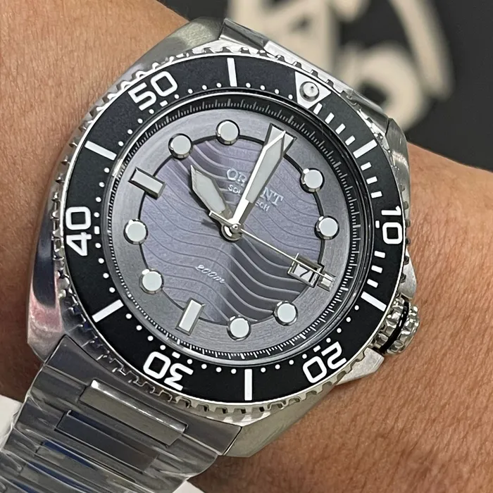 Relógio Orient Solartech Sports Diver MBSS1471 Preto | Taniguchi Relógios