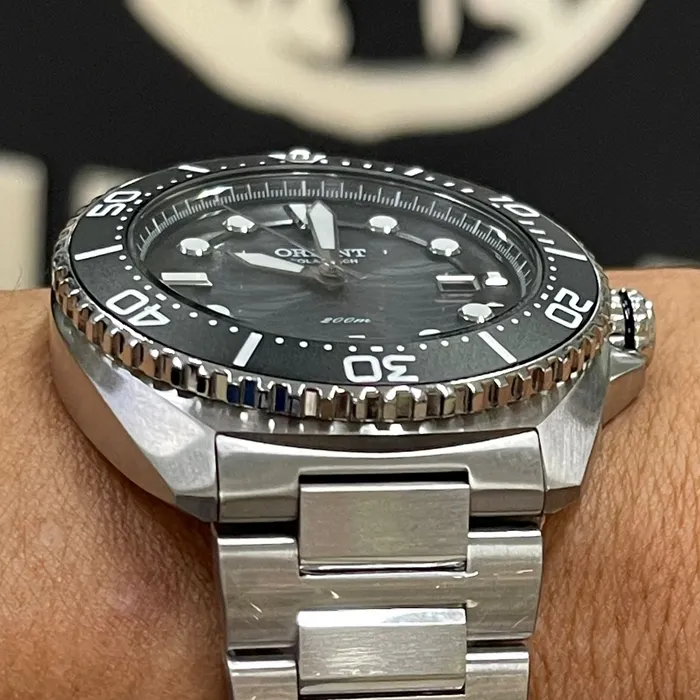 Relógio Orient Solartech Sports Diver MBSS1471 Preto | Taniguchi Relógios