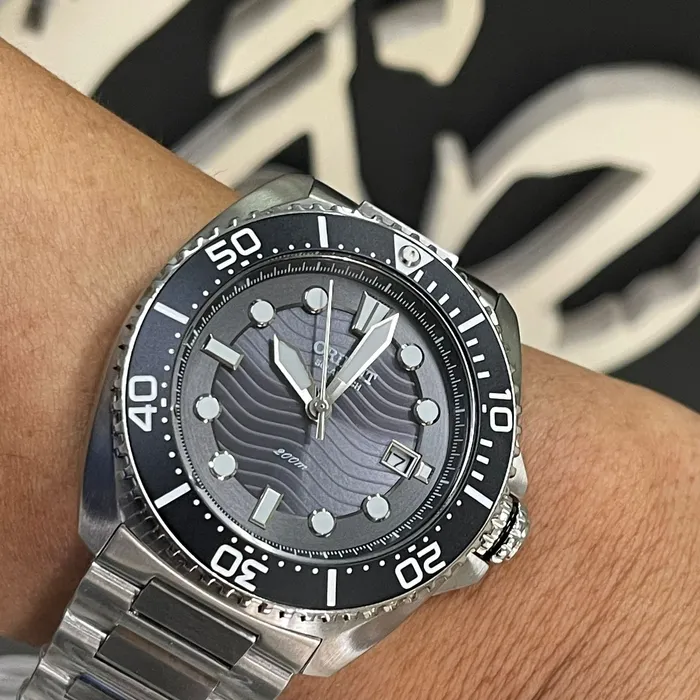 Relógio Orient Solartech Sports Diver MBSS1471 Preto | Taniguchi Relógios