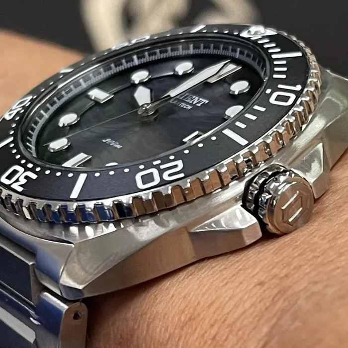 Relógio Orient Solartech Sports Diver MBSS1471 Preto | Taniguchi Relógios