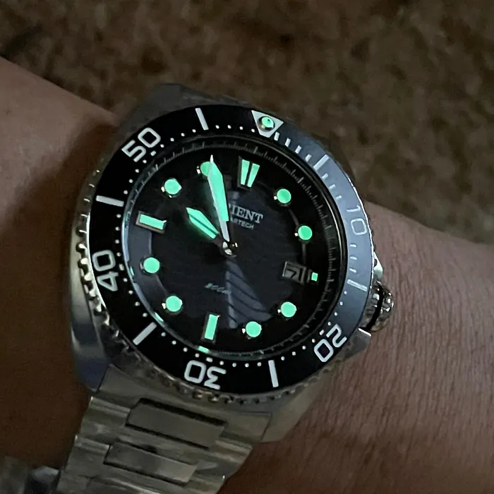 Relógio Orient Solartech Sports Diver MBSS1471 Preto | Taniguchi Relógios