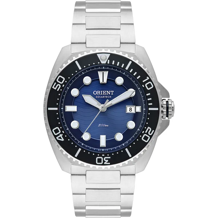 Relógio Orient Solartech Sports Diver MBSS1471 Azul | Taniguchi Relógios