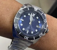 Orient Solartech Sports Diver MBSS1471 Azul - imagem 1