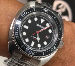 Orient Solartech Sports turtle Diver MBSS1444 Preto - imagem 1