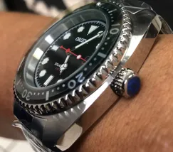 Orient Solartech Sports turtle Diver MBSS1444 Preto - imagem 4