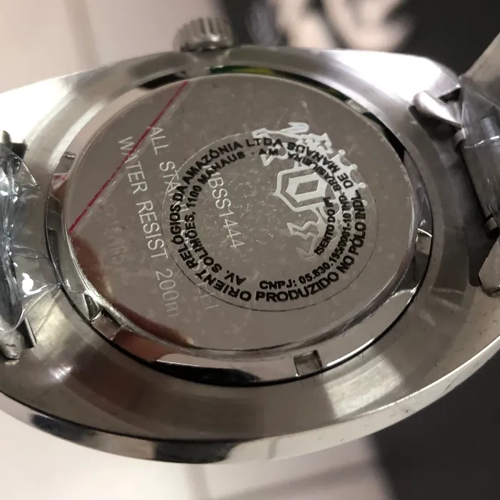 Orient Solartech Sports turtle Diver MBSS1444 Preto