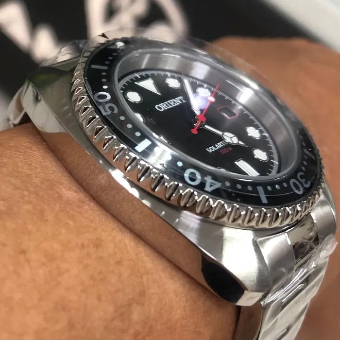 Orient Solartech Sports turtle Diver MBSS1444 Preto