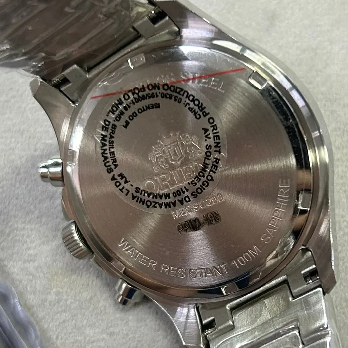 Orient Solartech Cronografo Sports Land MBSSC290 Creme