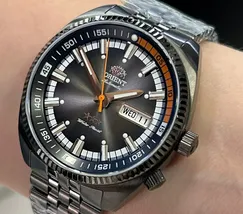 Orient King Diver Automático YN6PP028 G1GX Black - Safira | Taniguchi Relógios - imagem 4