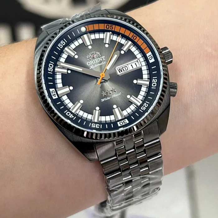 Orient King Diver Automático YN6PP028 G1GX Black - Safira | Taniguchi Relógios