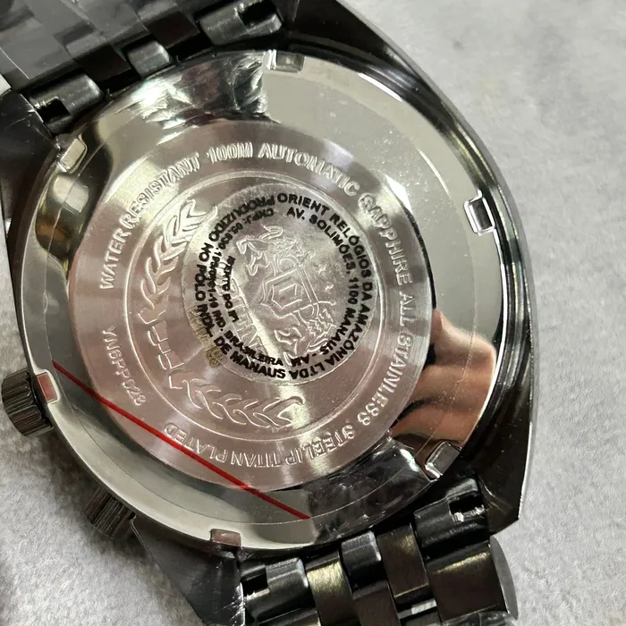 Orient King Diver Automático YN6PP028 G1GX Black - Safira | Taniguchi Relógios