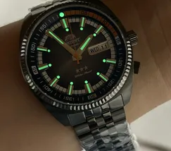 Orient King Diver Automático YN6PP028 G1GX Black - Safira | Taniguchi Relógios - imagem 6