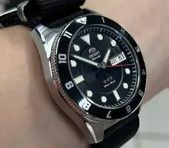 Relógio Orient Automático Sport Land YN6SN027 Safira | Taniguchi - imagem 3