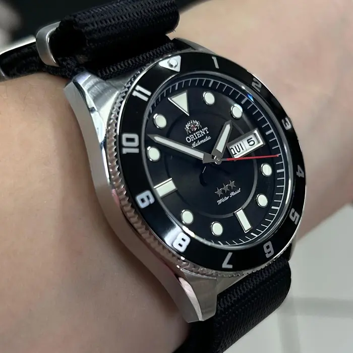 Relógio Orient Automático Sport Land YN6SN027 Safira | Taniguchi