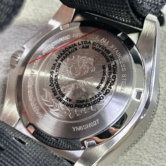 Relógio Orient Automático Sport Land YN6SN027 Safira | Taniguchi