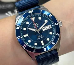 Relógio Orient Automático Sport Land YN6SN027 Safira | Taniguchi - imagem 1