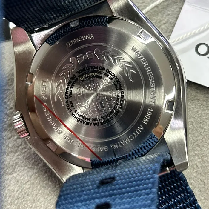 Relógio Orient Automático Sport Land YN6SN027 Safira | Taniguchi